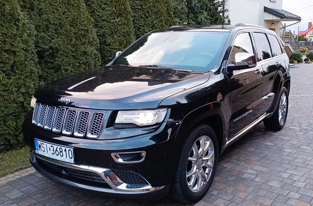 Jeep Grand Cherokee cena 95900 przebieg: 139943, rok produkcji 2014 z Siedlce małe 781